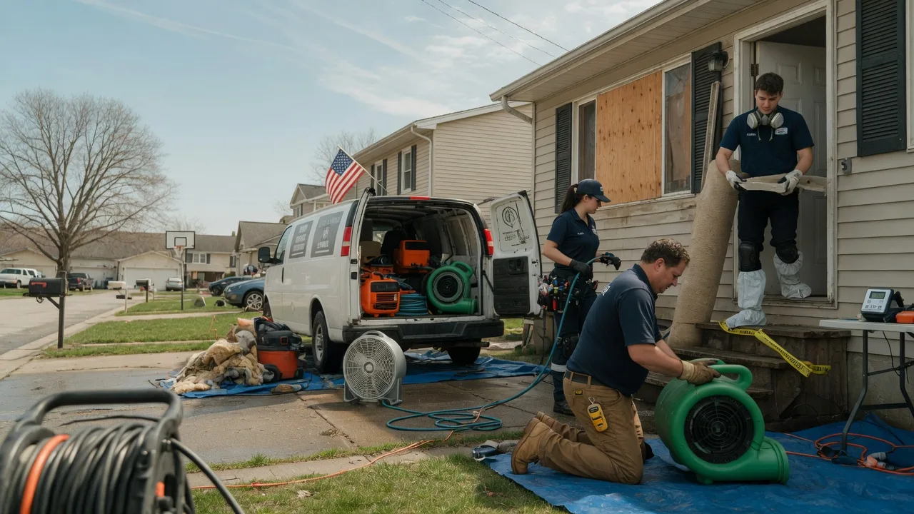 Water Damage Restoration in Newton Center, MA near me